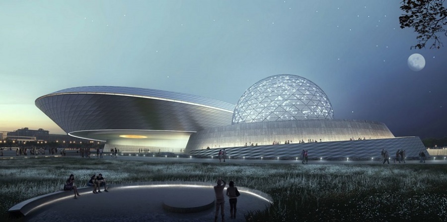 Lee más sobre el artículo Ennead Architects | Shanghái Planetarium
