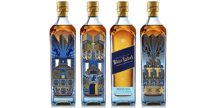 Lee más sobre el artículo Johnnie Walker Blue Label Cities Edition realiza un homenaje a la CDMX