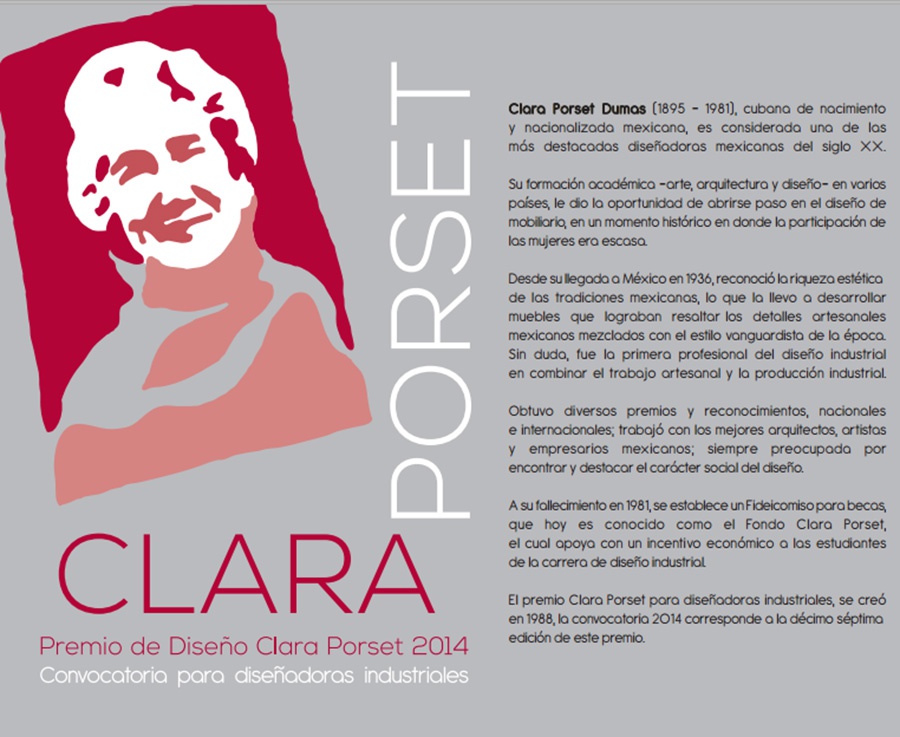 Lee más sobre el artículo PREMIO CLARA PORSET 2014 | DISEÑO INDUSTRAIL