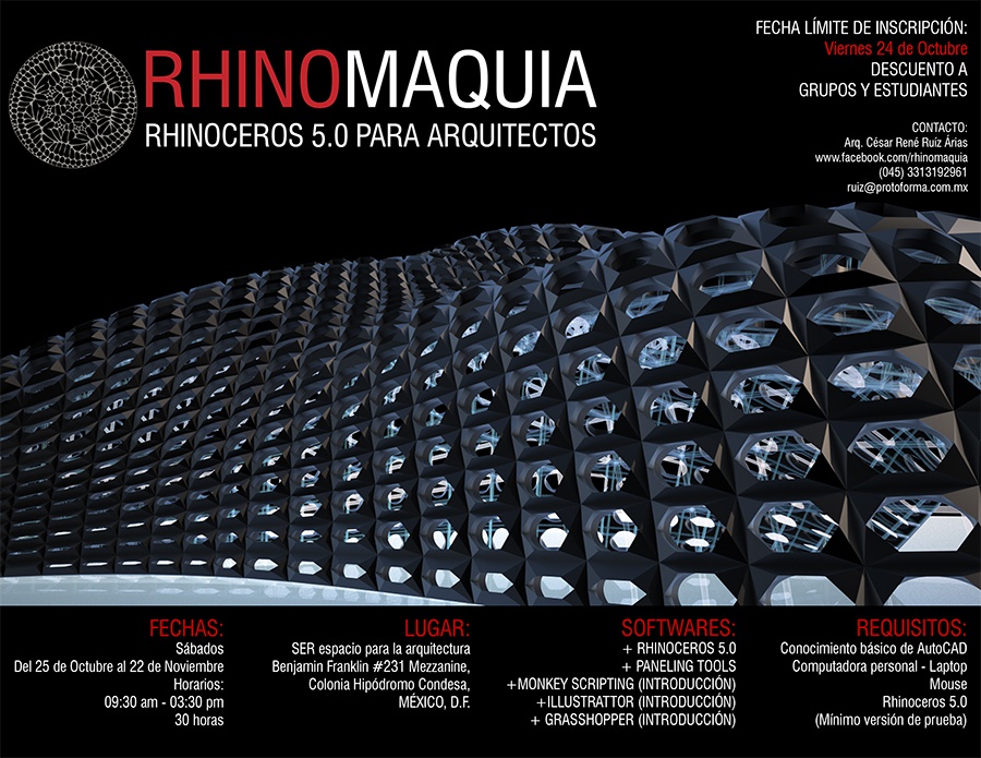 Lee más sobre el artículo RHINOMAQUIA | CURSO DE RHINOCEROS 5.0