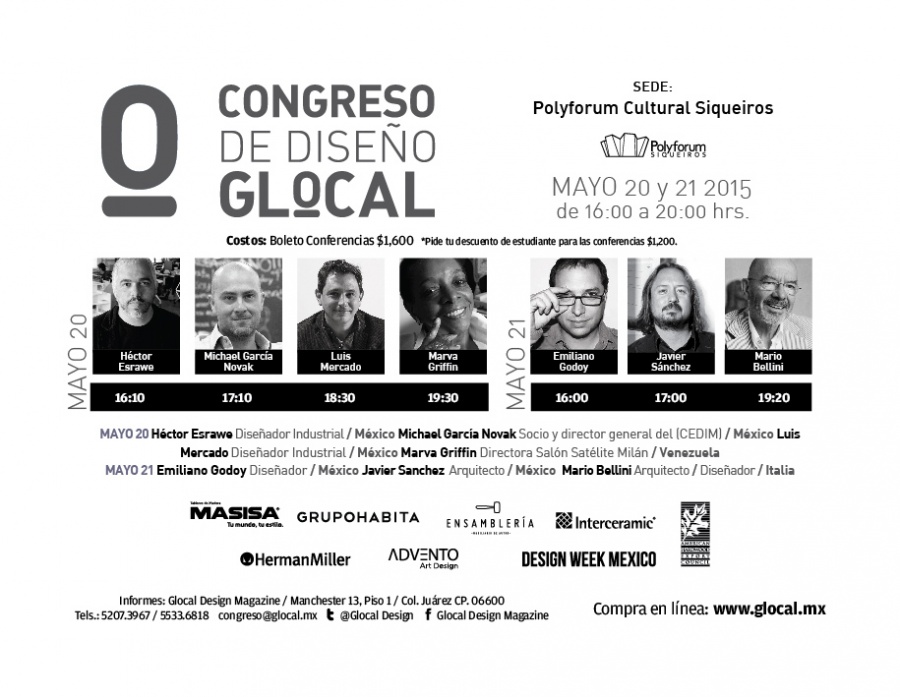 Lee más sobre el artículo CONFERENCIAS CONGRESO GLOCAL 2015
