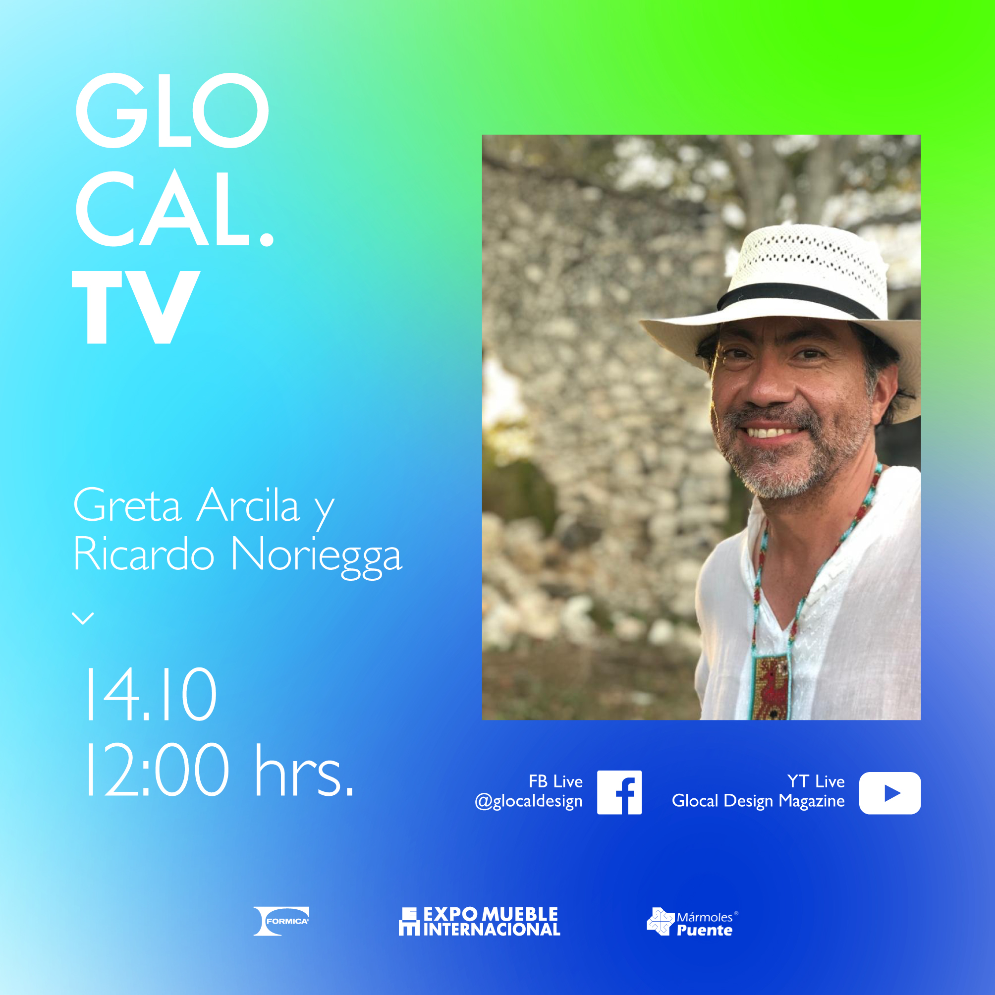 Lee más sobre el artículo Glocal TV: Episodio 2 Primera Temporada | Ricardo Noriegga + Greta Arcila