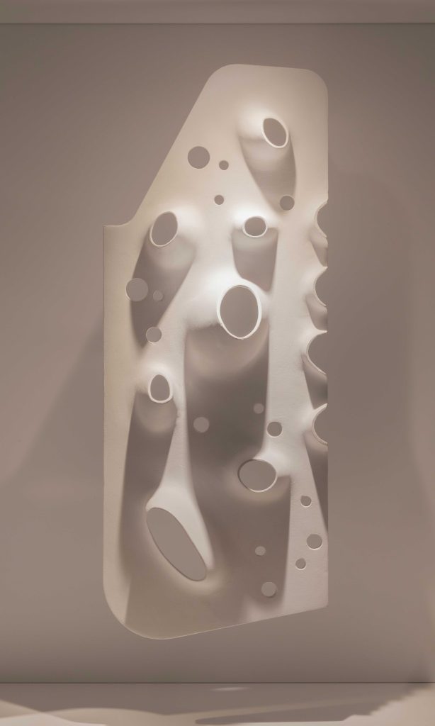 Maqueta arquitectónica de la exposición Crafting Atmosphere de Materia + Gustavo Carmona.